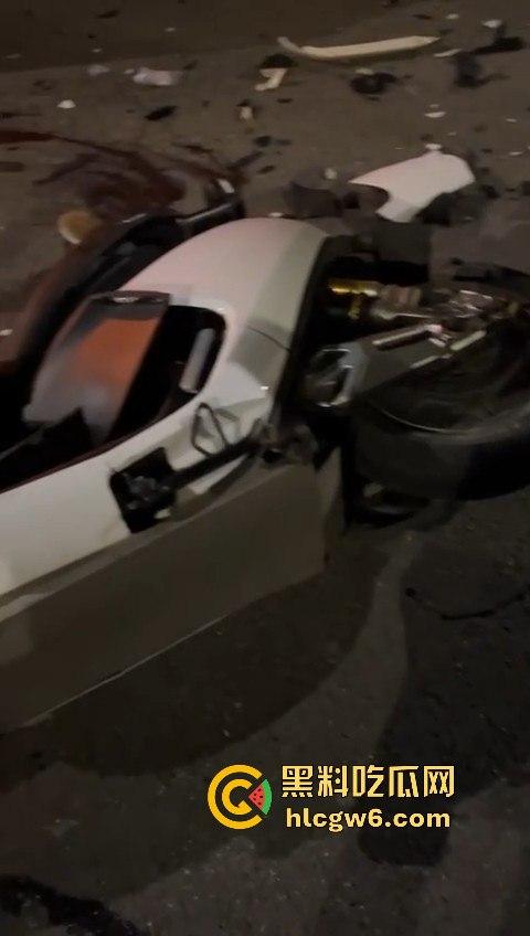 成都龙泉鬼火少年实线撞车!飙车炫技变送命现场,颈骨当场撞断惨烈收场!-5