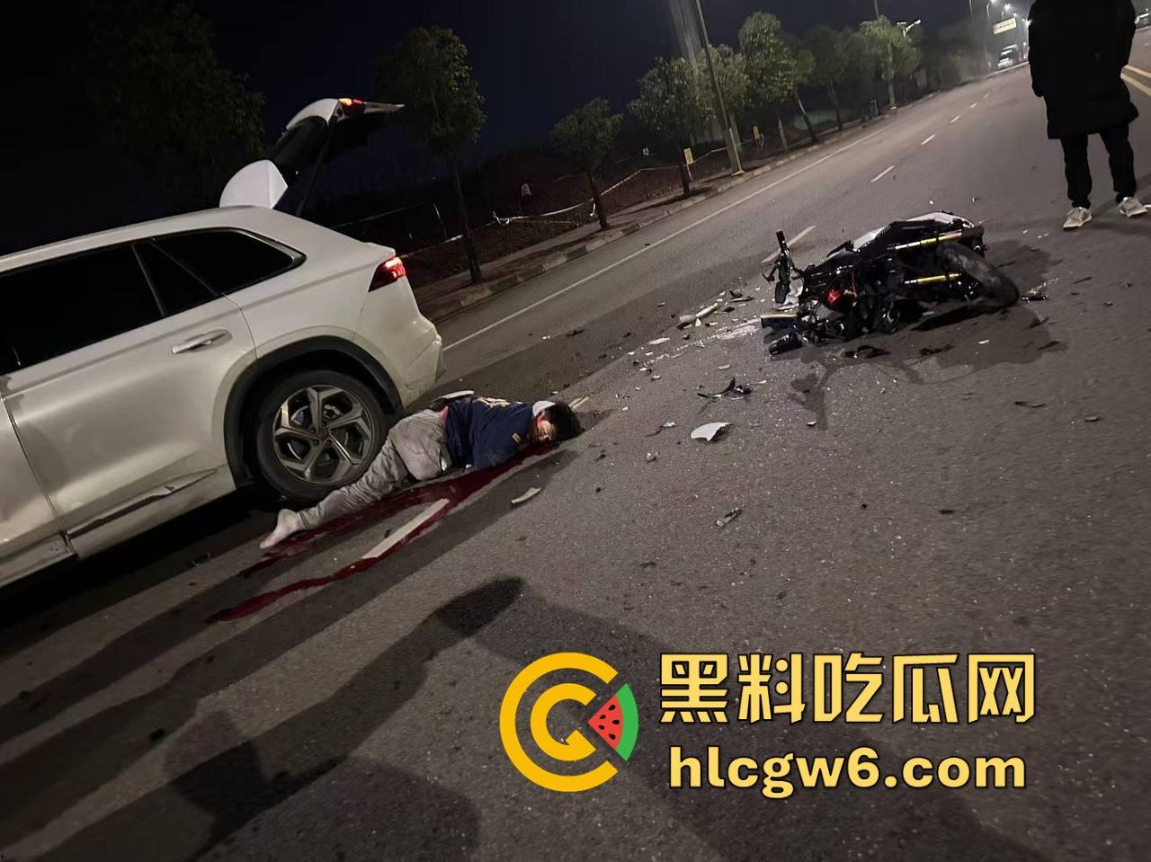 成都龙泉鬼火少年实线撞车!飙车炫技变送命现场,颈骨当场撞断惨烈收场!-9