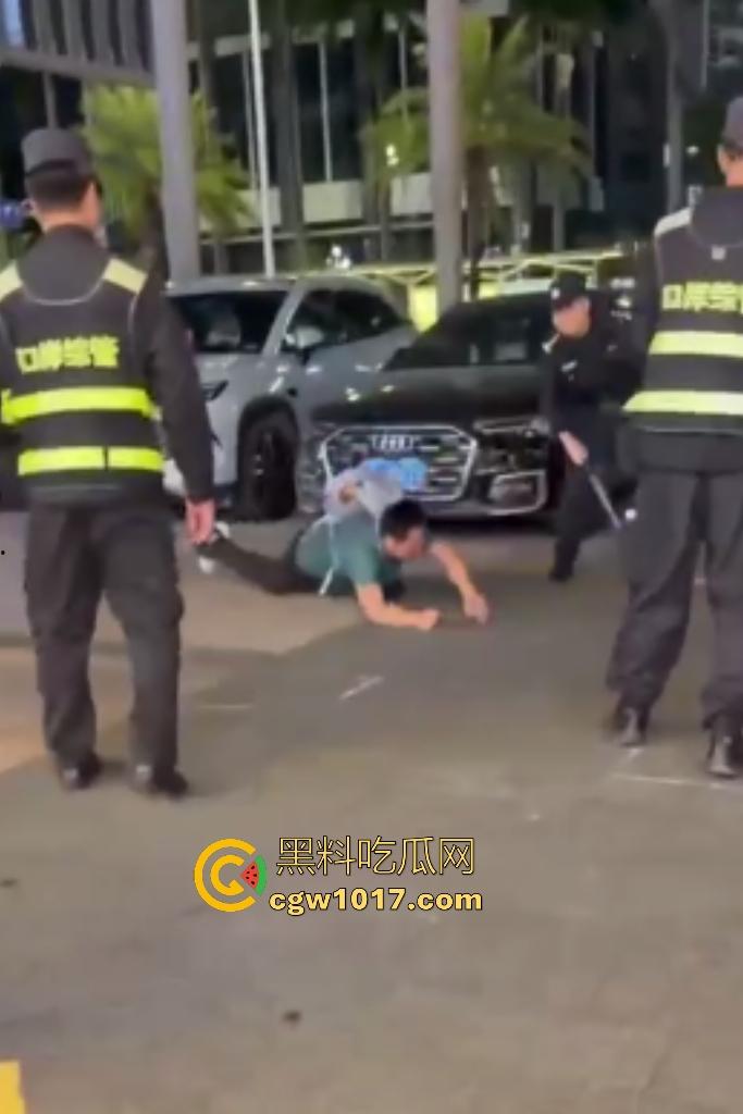 11月17日晚广东珠海拱北火车站突发持刀伤人事件,男子随机追砍路人多人受伤,保安联合警方制服嫌疑人!-5