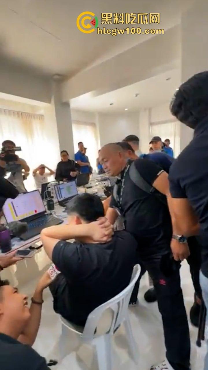 受明星被绑事件影响 菲律宾甲米地园区抓到电诈份子就地开新闻发布会 真会做事啊