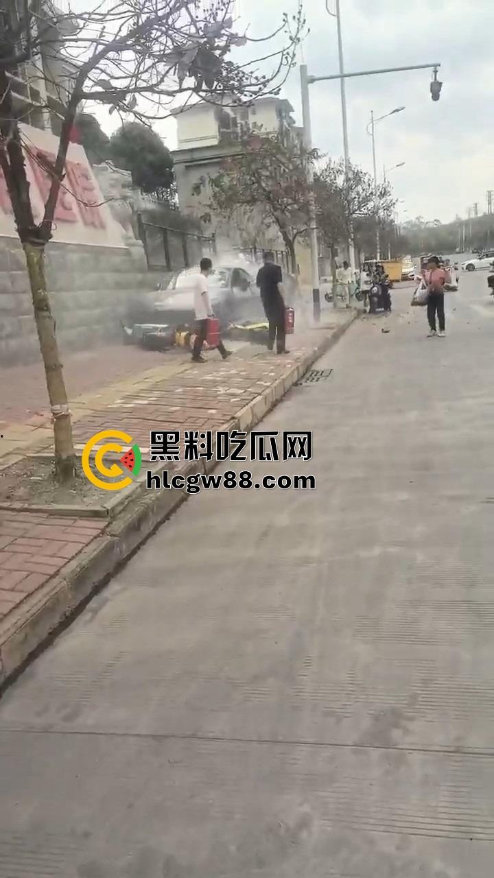 广西田东县人妻妹子【花生米爱吃小猪】刚提小米SU7,口腔医院门口撞飞一排共享单车,集美开车还是秀!-8