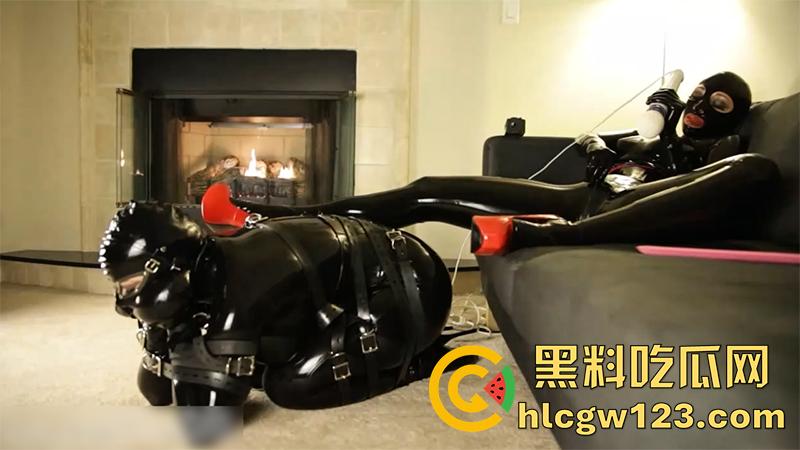 乳胶衣人形巨乳母狗,被捆绑束缚激情调教,各种凌虐振动棒强制高潮,狠狠的践踏女M的尊严!-7