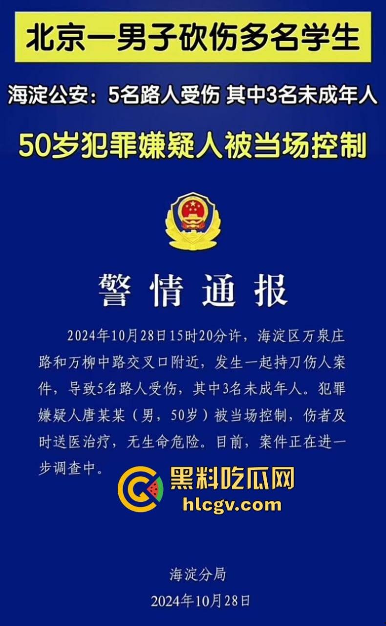 没人性!北京海淀区男子当街砍人报复社会 专挑孩子下手 现场血腥惨烈视频曝光-1