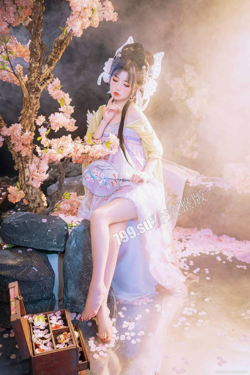 【独家精选】爆机少女「喵小吉」 cosplay 写真 套图 之《如梦令》-14