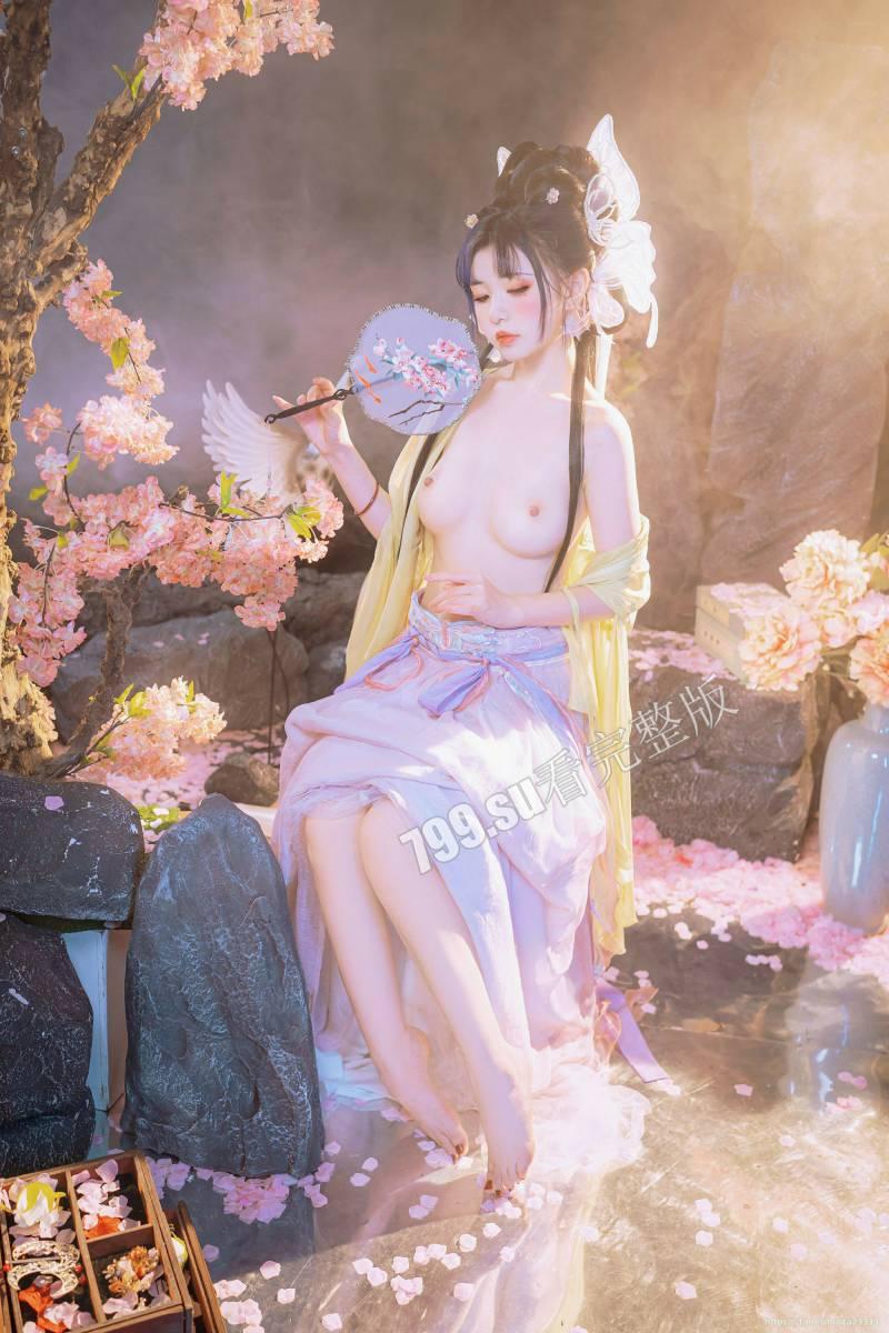 【独家精选】爆机少女「喵小吉」 cosplay 写真 套图 之《如梦令》-47