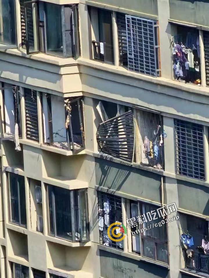 泉州万科小区  夫妻吵架点燃煤气罐引发爆炸 人当场从高层飞出 尸首分离！-3