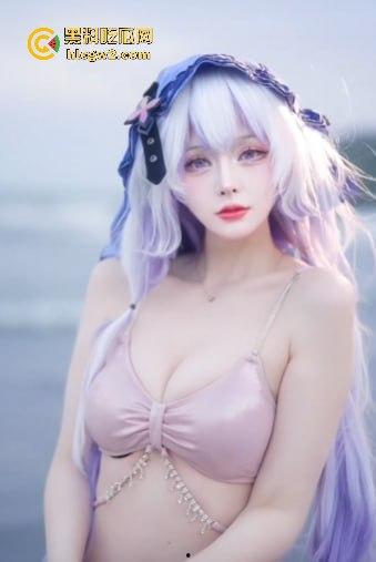 B站主播『图图堡』海边真空写真爆出,美鲍都快从比基尼里蹦出来,有没有鉴鲍大师给个评价,这品相算极品吗?-15