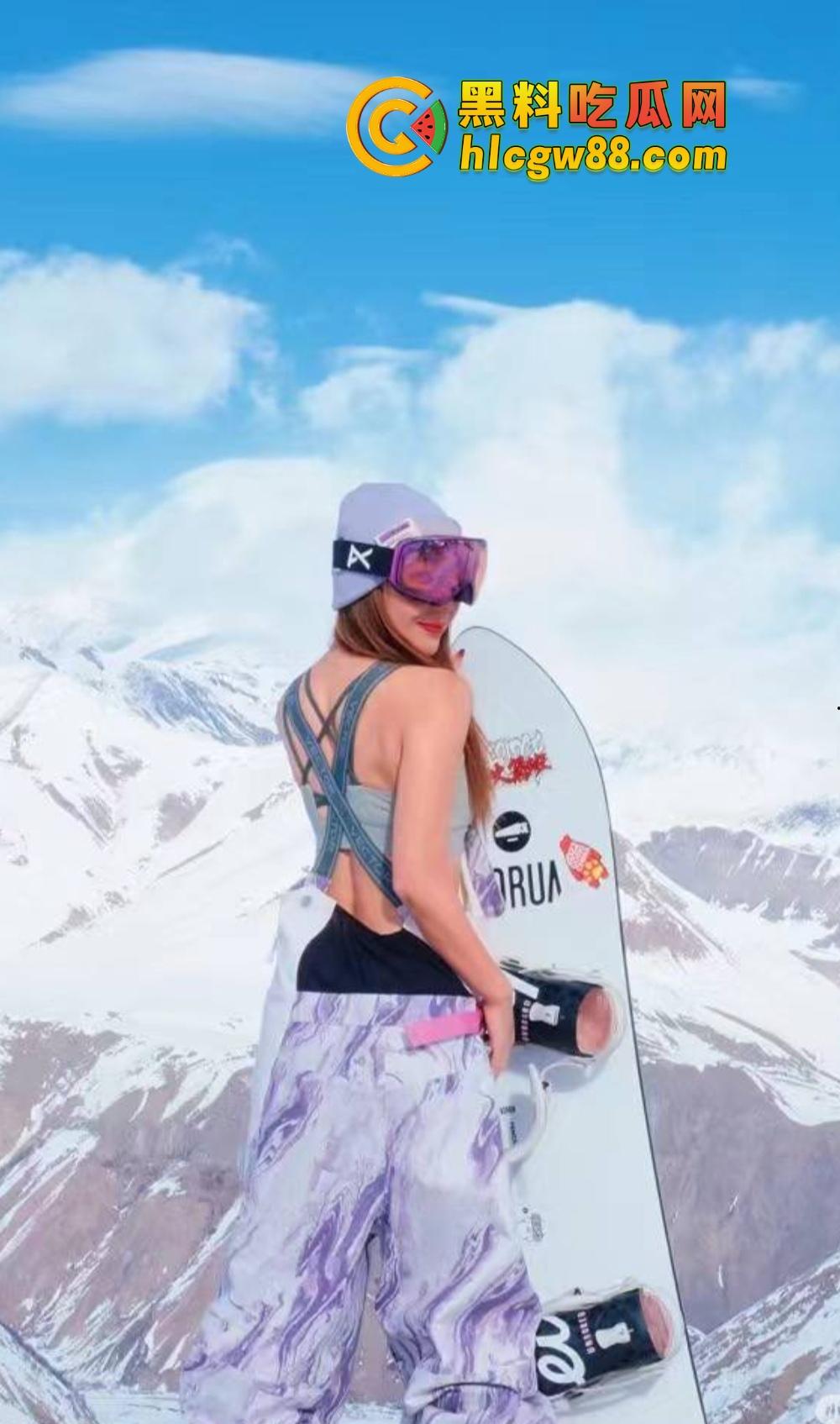 骑行媛已成历史,滑雪媛2025年全面上线,云顶滑雪场美女云集,白天滑雪,晚上开房身上滑!-30